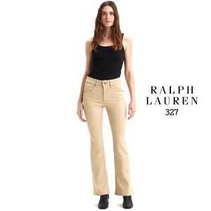 Vintage Ralph Lauren 327 Black Label Jeans Straight Leg Tan Wash Sz 28 Pristine!
